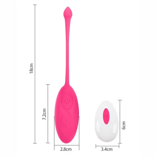Vibrador Bullet Cápsula Com Controle - MLBC1503