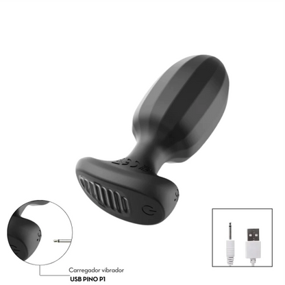 Plug Adam com Vibrador por Aplicativo - MLPP6085