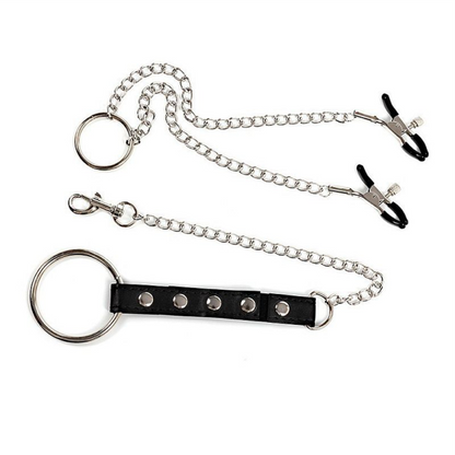 Grampos para Seios com Presilhas Ajustáveis