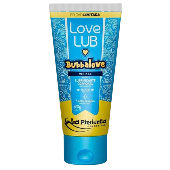 Lubrificante Beijável 60g - MENTA ICE BUBBALOVE