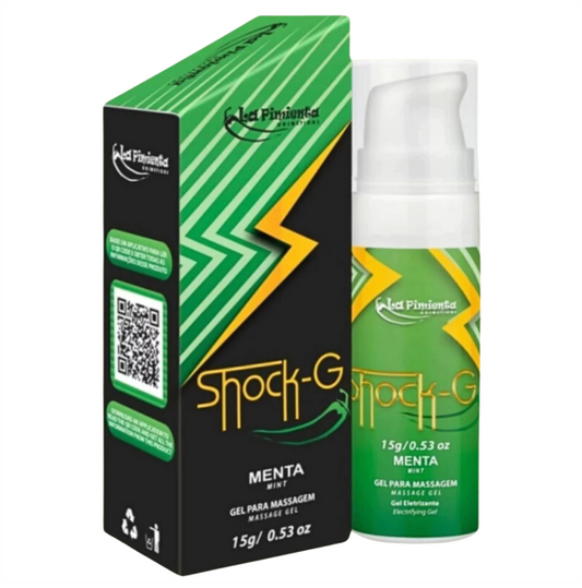 Vibrador Líquido 15g - SHOCK-G - MENTA