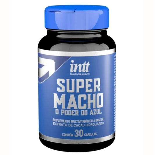 Super Macho Cápsula INTT - SUPLEMENTO POTENCIALIZADOR MASCULINO