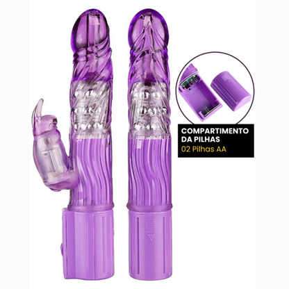 Vibrador Rotativo Multivelocidade - JACK RABBIT