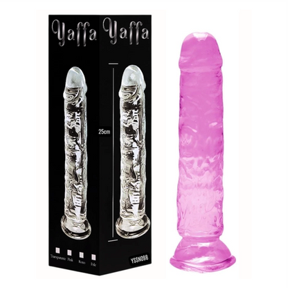 Pênis 22,5x4cm COM VENTOSA | YSSN098 - Cores