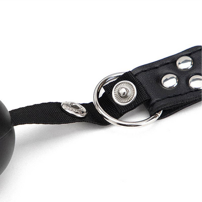 Mordaça de Couro com Bola