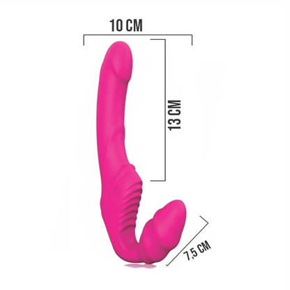 Vibrador NANA- RCT – para Casal STRAPON/STRAPLASS com Controle Remoto