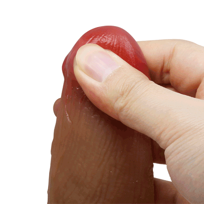 Pênis Realístico com Ventosa / Silicone Líquido - Adley - 28,0 x 3,5 cm - Pretty Love