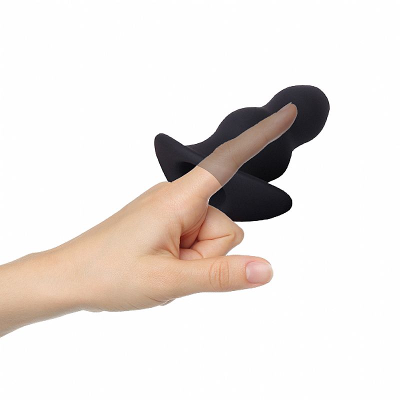 Plug Anal Vazado em Silicone - 7.3 x 3.5 cm