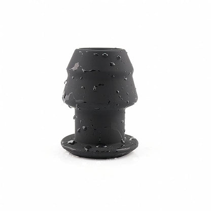 Plug Anal Vazado em Silicone - 9.8 X 4.6 cm