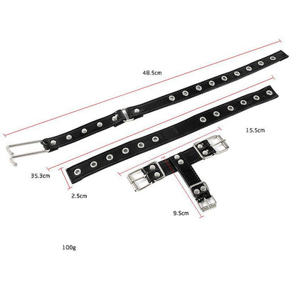 Coleira Sado com Estirante Nasal