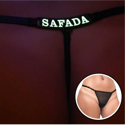 Calcinha Y5078 - SAFADA - BRILHA NO ESCURO