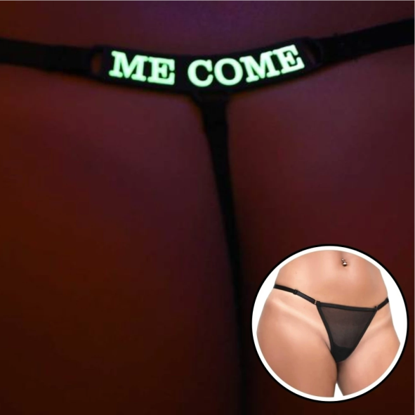 Calcinha Y5078 - ME COME - BRILHA NO ESCURO
