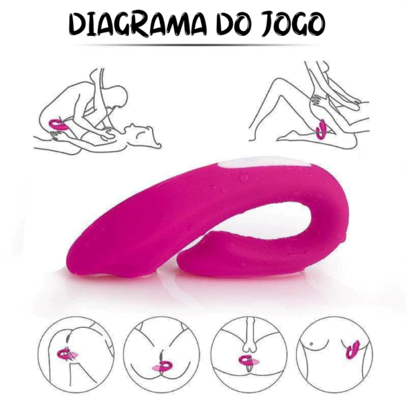 Vibrador De Casal WEJOY - Com Controle Remoto