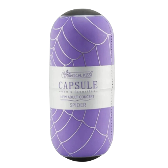 Masturbador Egg Cápsula Vazada - SPIDER
