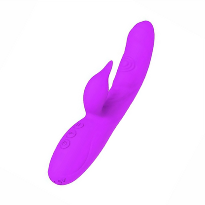 Vibrador DINO 2 EM 1 - COM VIBRAÇÃO E PULSAÇÃO | Ref. 8009