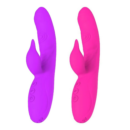 Vibrador DINO 2 EM 1 - COM VIBRAÇÃO E PULSAÇÃO | Ref. 8009