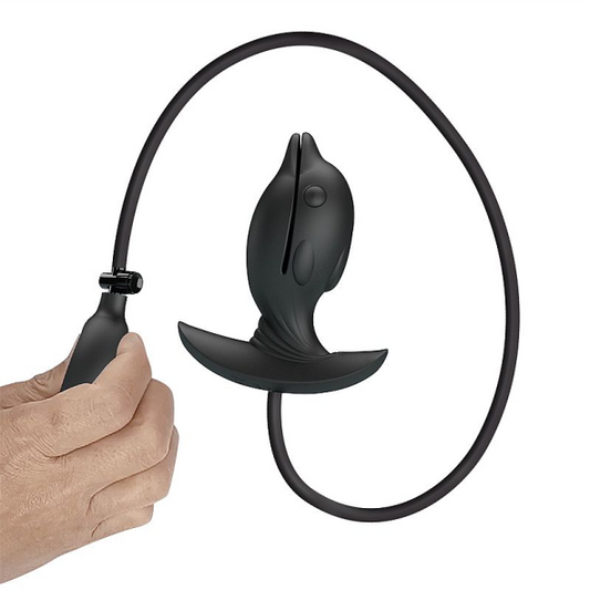Plug Anal Inflável com Vibrador - Hanson - Pretty Love