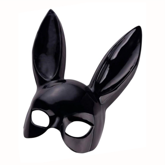Máscara de Coelha - Plástico Rígido