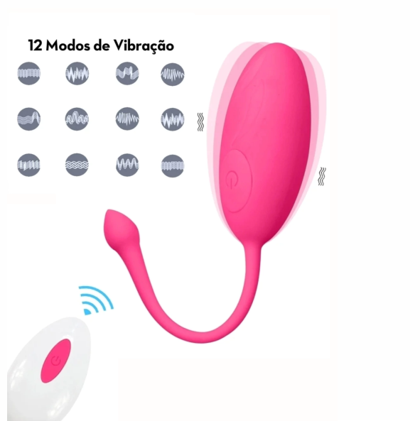 Vibrador Bullet Cápsula Com Controle - MLBC1503