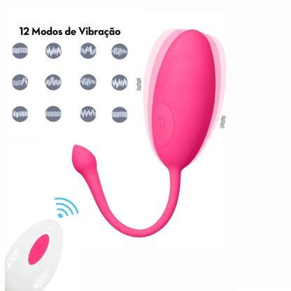 Vibrador Bullet Cápsula Com Controle - MLBC1503