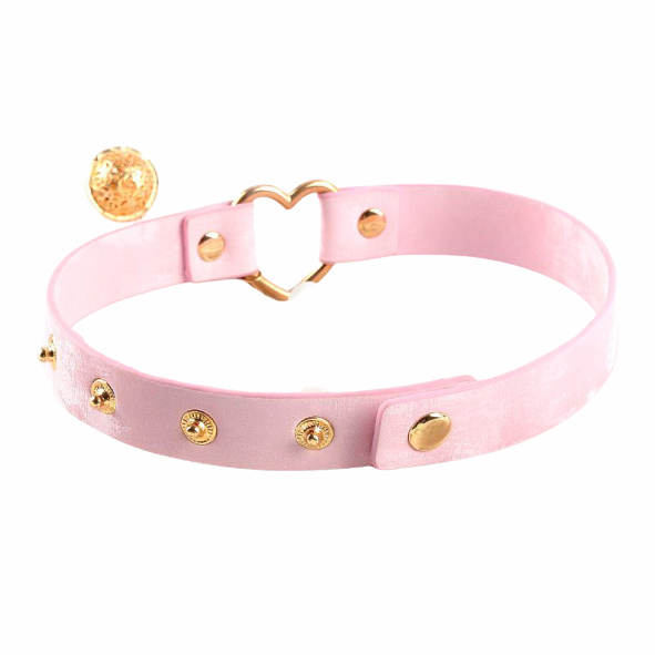 Coleira Bondage com Pingente de Bola