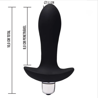 Plug com Vibrador DIAMONA - S-HANDE
