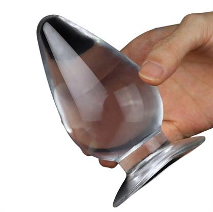 Plug 11,5x6cm TRANSPARENTE - FLAWLESS CLEAR 4.5