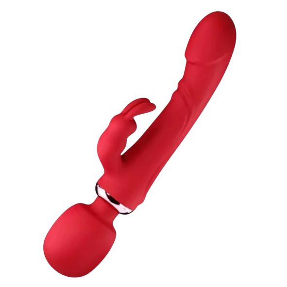 Vibrador Cindy PONTA DUPLA Com Varinha Mágica | MLVE4313