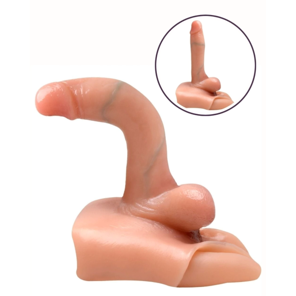 Cinta com Pênis Em Silicone 18x3,8cm