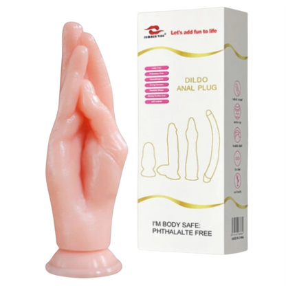 Penetrador 20,6x6,9 cm MÃO COM VENTOSA