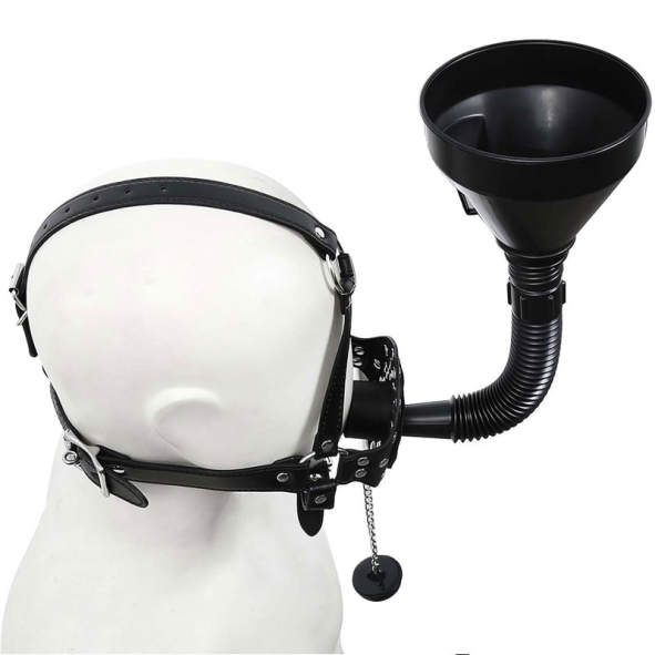 Mordaça com Mangueira Retrátil Acoplada em Funil – SD-195