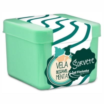 Vela Beijável para Massagem 50g - Menta