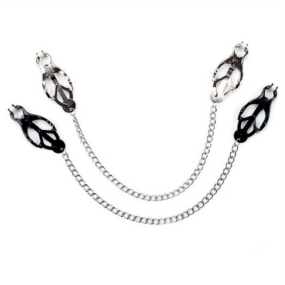 Grampos de Mamilos com Corrente