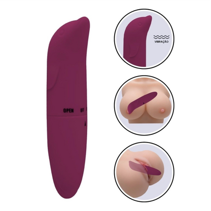 Vibrador Golfinho Cores