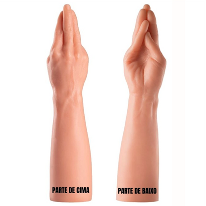 Plug 34x7cm FISTING - FORMATO MÃO COM PUNHO