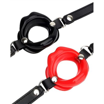 Mordaça com Lábios para Sexo Oral