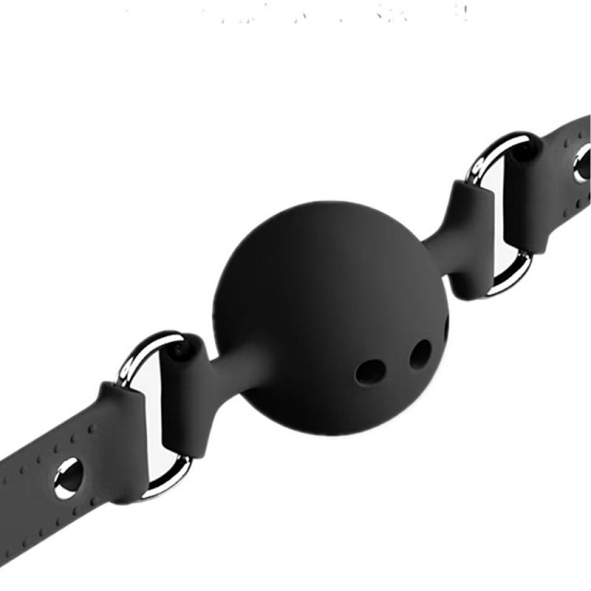 Mordaça de Silicone com Bola 4.5cm