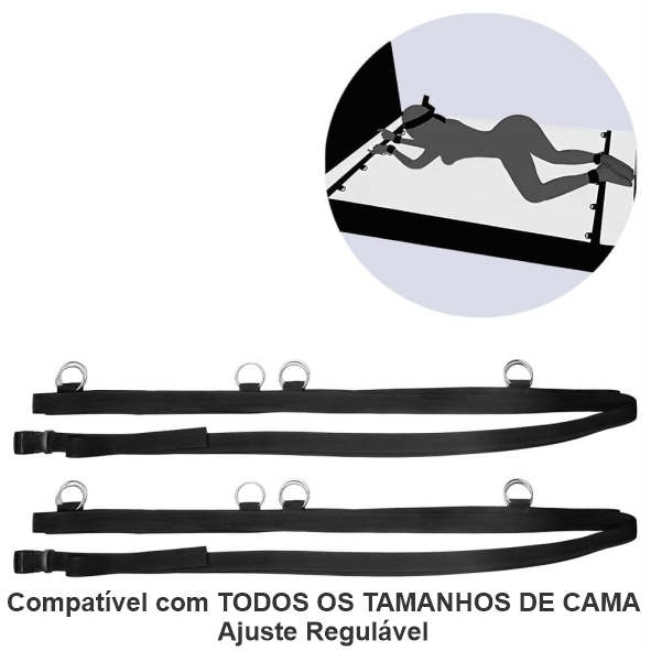 Kit de Bondage para Cama com 7 Peças - YOUVIBE - SM042