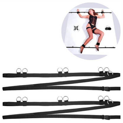 Kit de Bondage para Cama com 5 Peças - YOUVIBE
