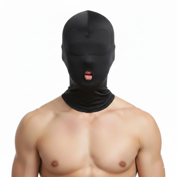 Capuz em Spandex Privação Visual e Abertura para Boca - SD-186