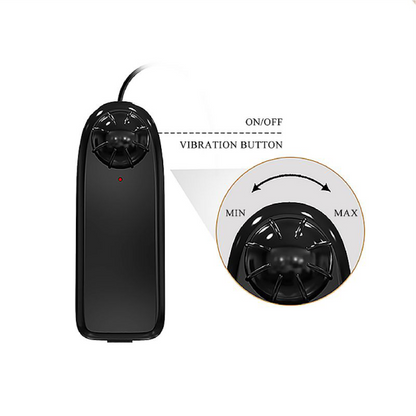 Pênis 20,6x4,4cm COM VIBRADOR - BEAUTIFUL CATOBLEPAS 8.1 | Ref. 9034