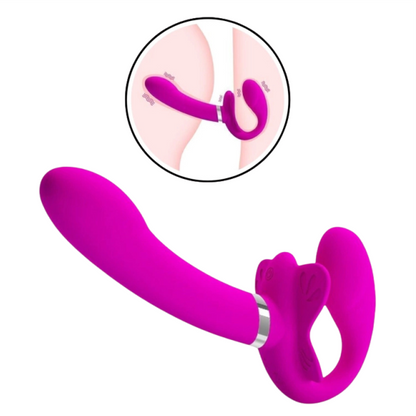 Vibrador Valerie - CASAL STRAPON / STRAPLESS PRETTY LOVE