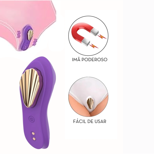 Vibrador Mari de Calcinha POR APLICATIVO - MLPP3079