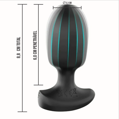 Plug Adam com Vibrador por Aplicativo - MLPP6085