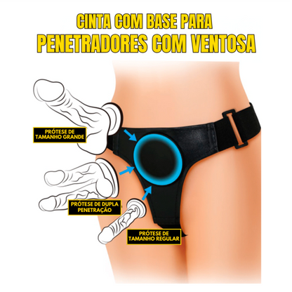 Cinta com Pênis 14x4 cm - VB102