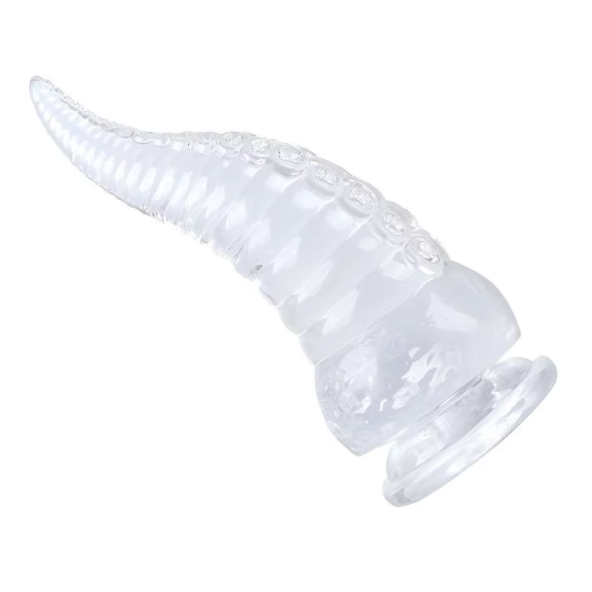 Plug 15,5x4 cm COM VENTOSA - MONSTER DILDO