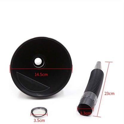 Mordaça com Mangueira Retrátil Acoplada em Funil – SD-195