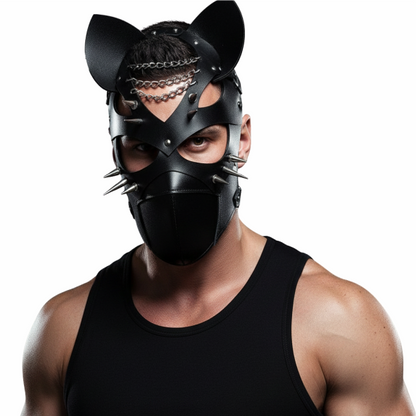 Máscara com Spikes - SI - 9638