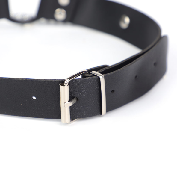 Kit Harness - Coleira, Mordaça e Prendedor de Mamilos - YOUVIBE - SA045