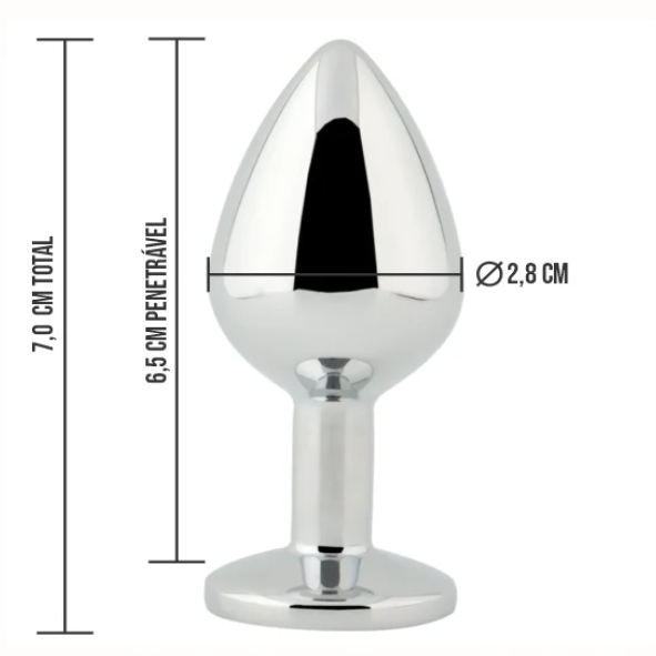 KIT 06 - ALGEMA + VENDA + PLUG METAL P + BOLINHA + LUBRIFICANTE